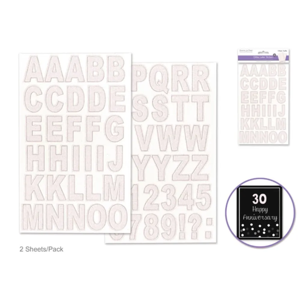 Stickers Abc Blanco