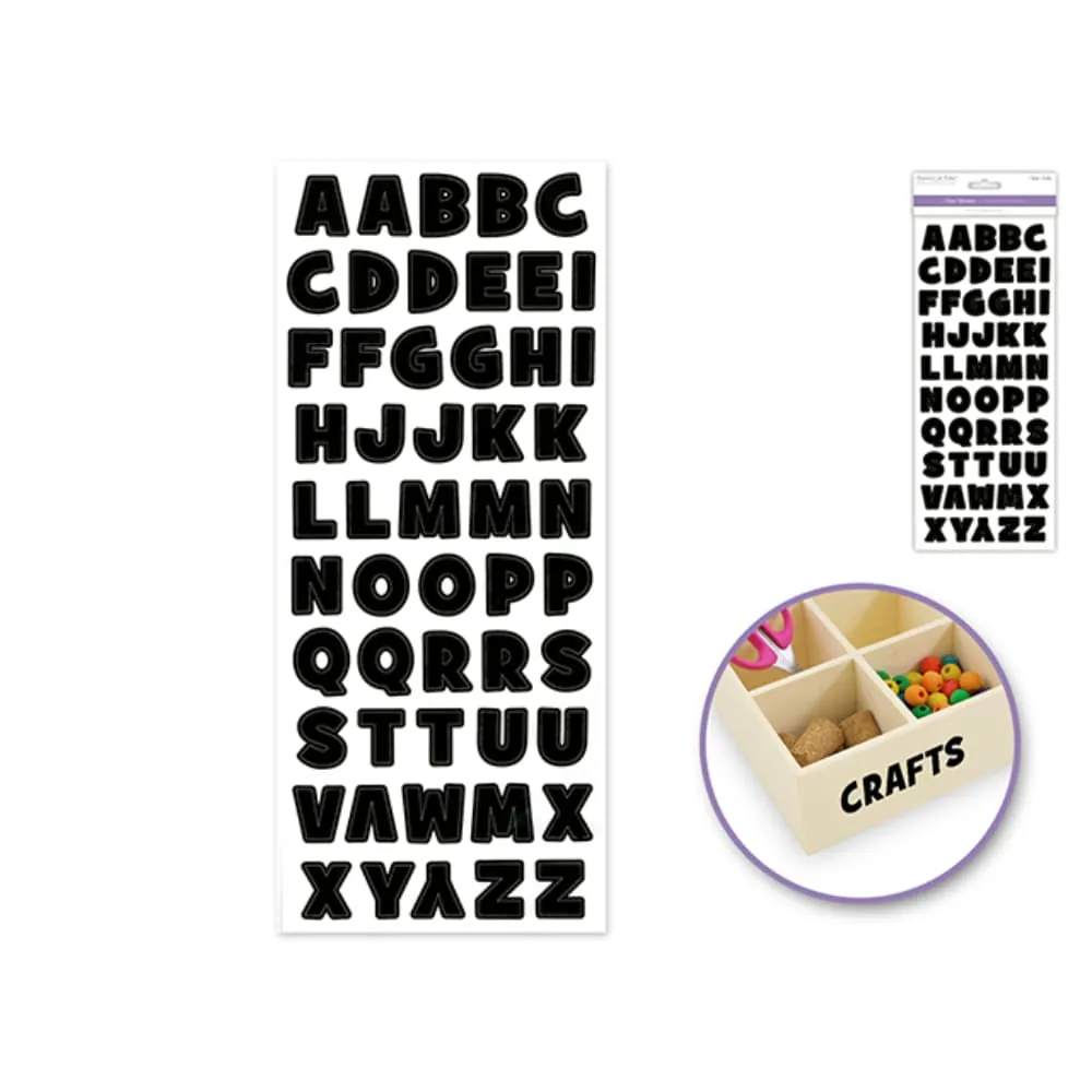Stickers Abc Negrilla