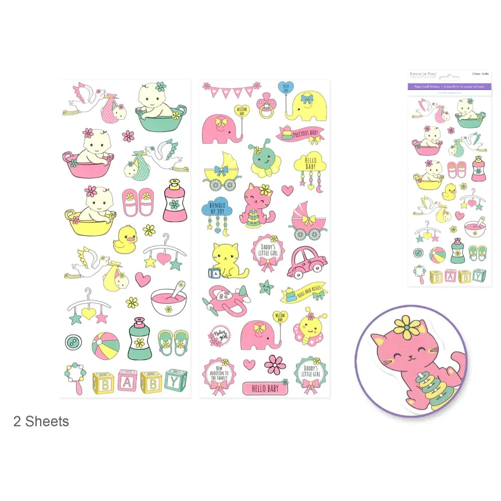 Stickers Baby Niña