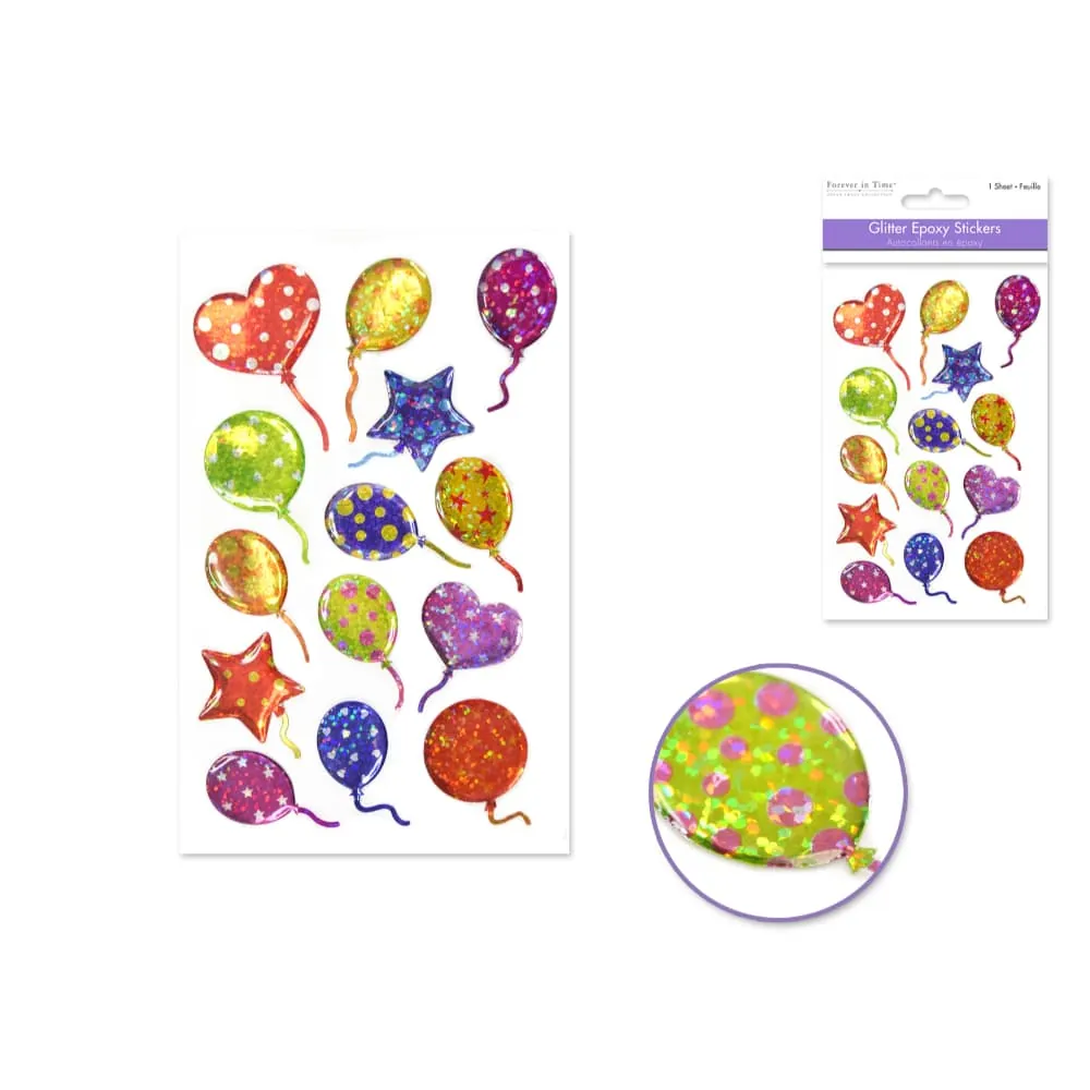 Stickers Globos Resina
