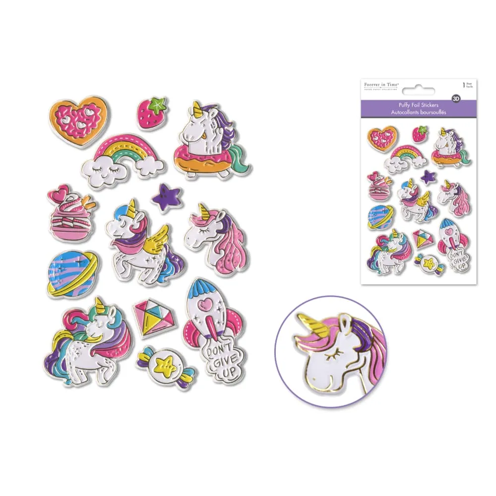 Stickers Unicornios