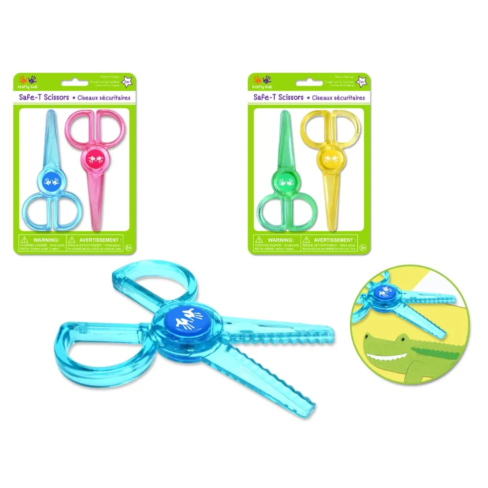 Tijeras Plasticas Ninos X2 Surtida