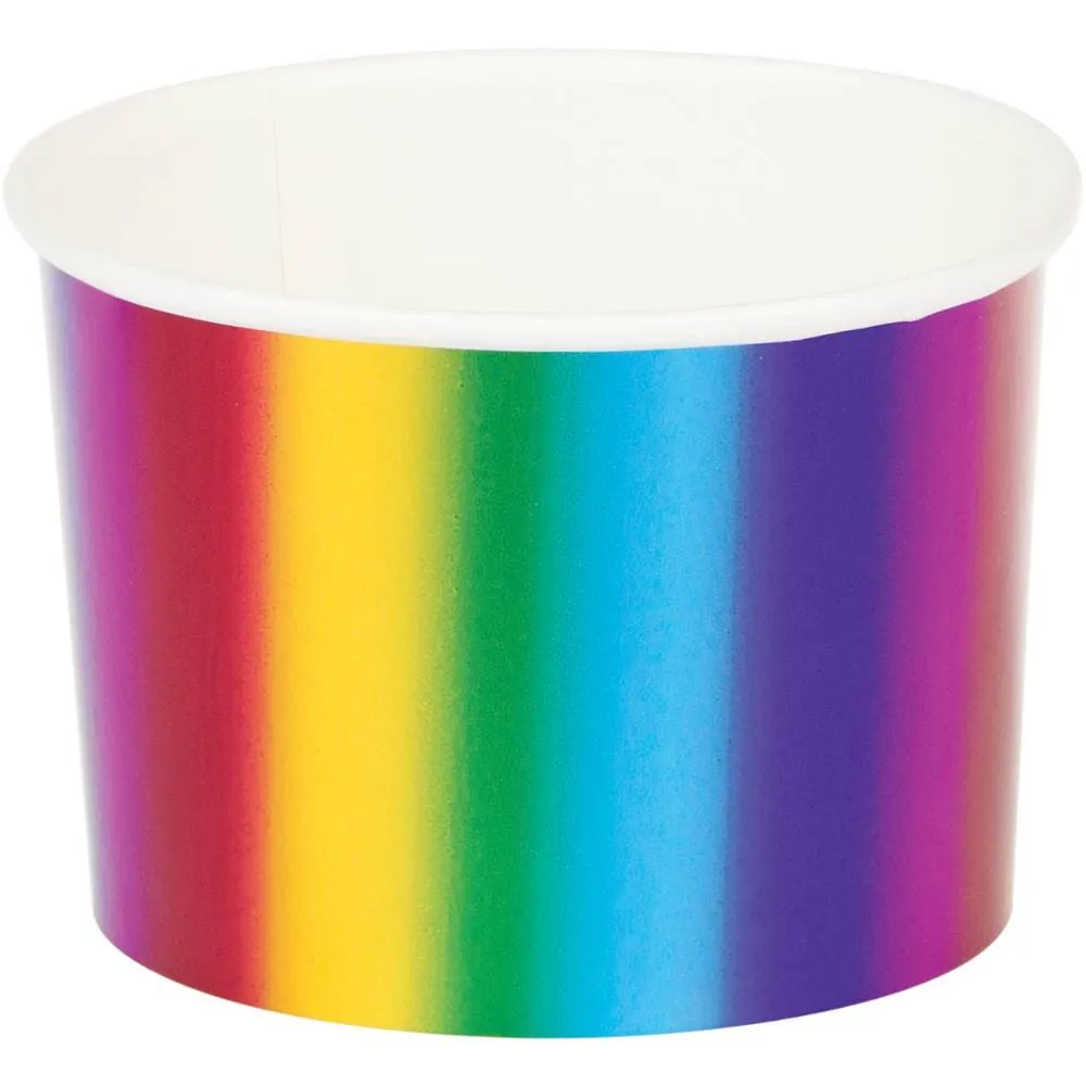 Vaso Helado Multicolor x6