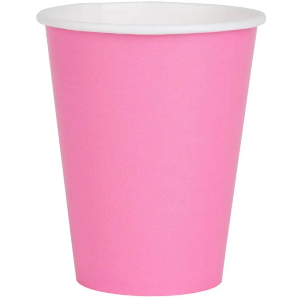 Vasos Fucsia X8