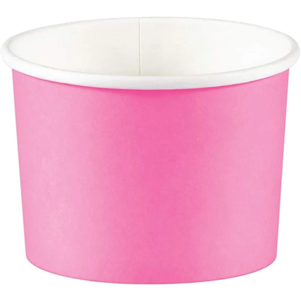 Vasos Helado Fucsia X8