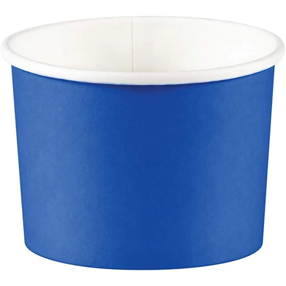 Vasos Helados Azul Rey X8