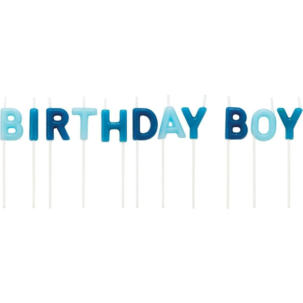 Velas Birthday Boy Letras
