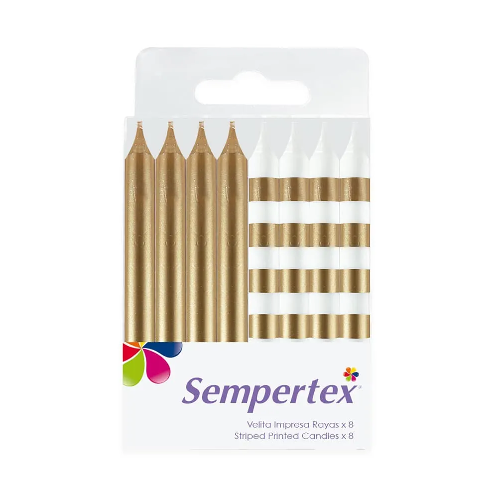 Velas Doradas X8