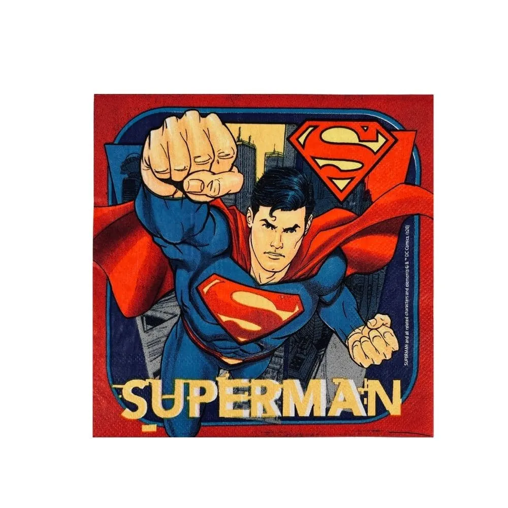 Servilletas Superman X12
