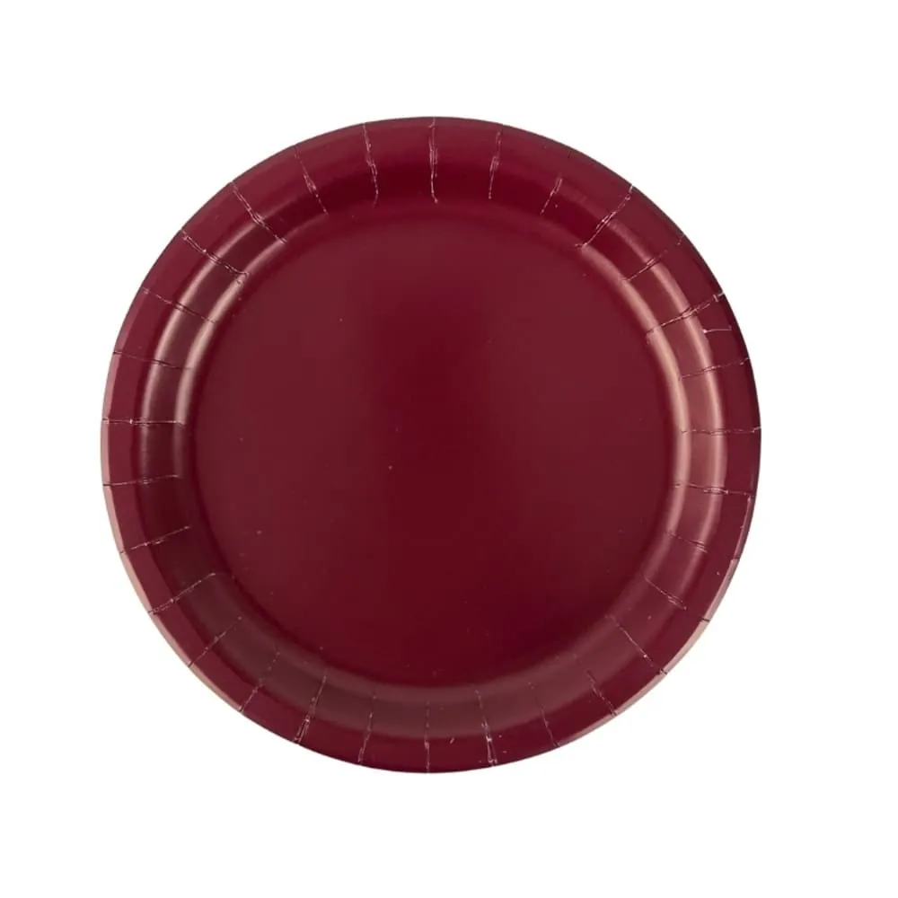 Platos Vinotinto X8 22 Cm