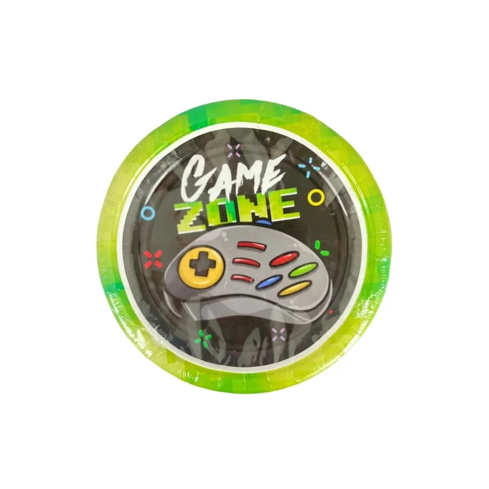 Platos Game Zone X10 17 Cm