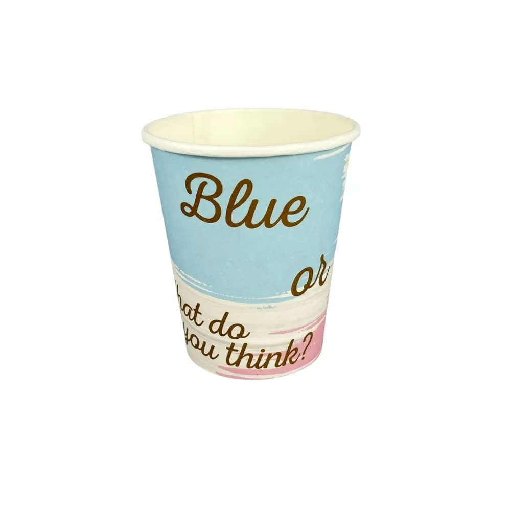 Vasos Revelacion Niño O Niña X10 9 Oz