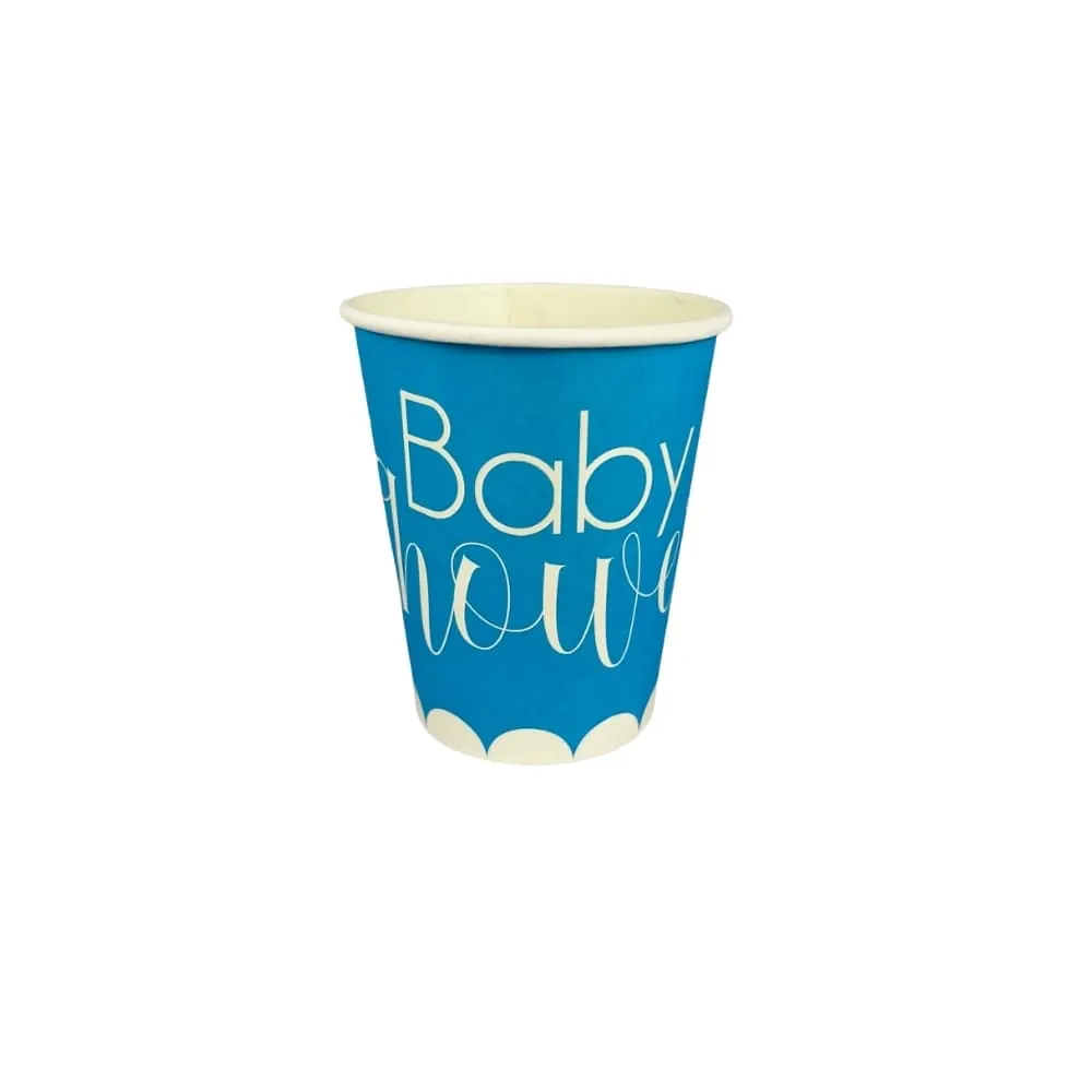 Vasos Baby Shower Azul X6