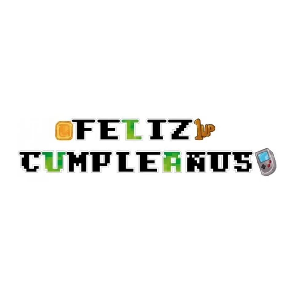 Guirnalda Feliz Cumpleaños Game Zone