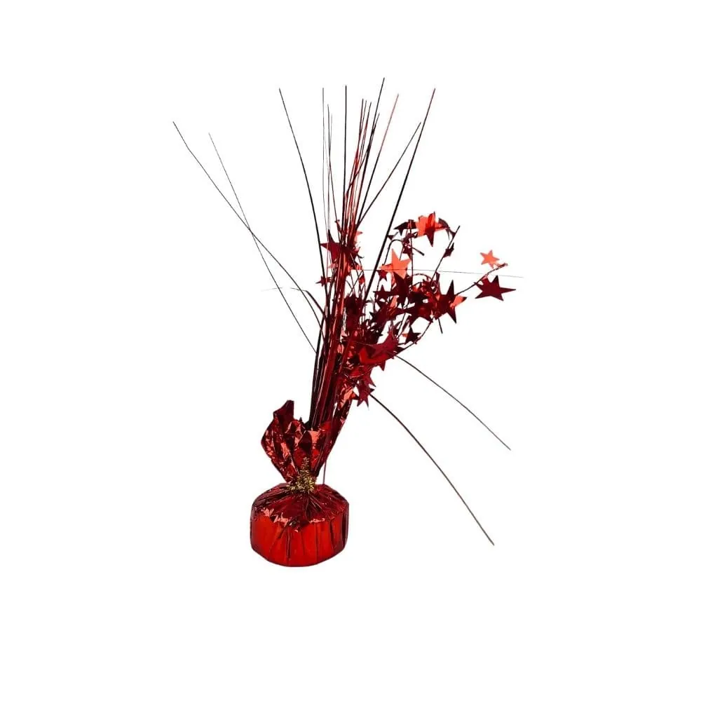 Pesa Roja Para Globos Con Decoración