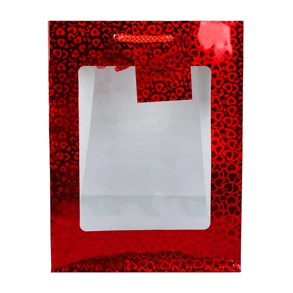 Bolsa Holografica Con Ventana