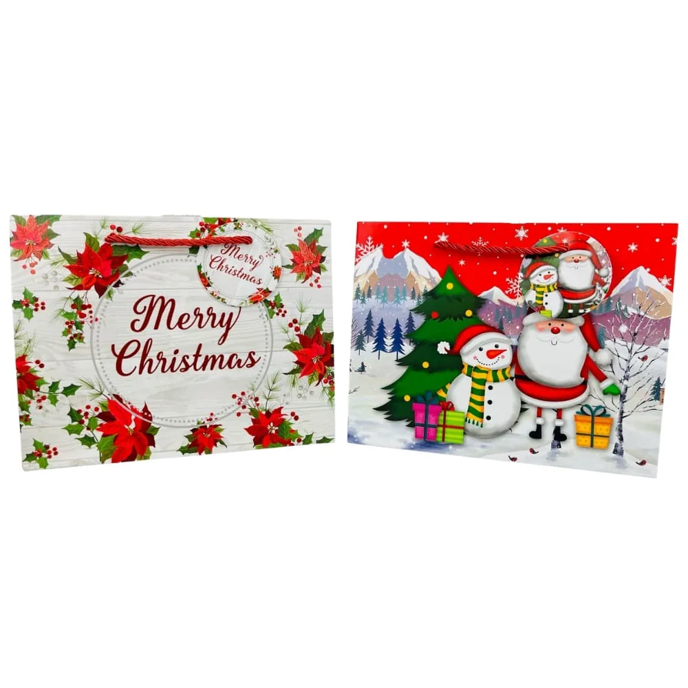 Bolsa Regalo Navidad Brillante