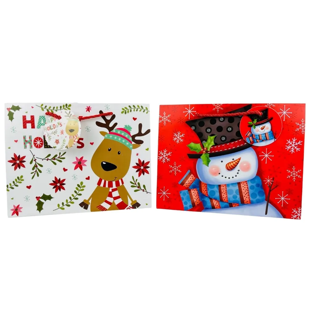 Bolsa Regalo Navidad Brillante