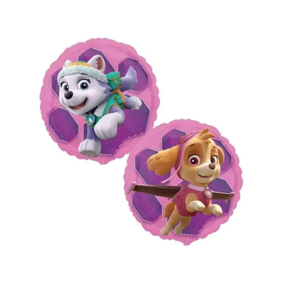 Globo Metalizado Paw Patrol Skye 45 Cm