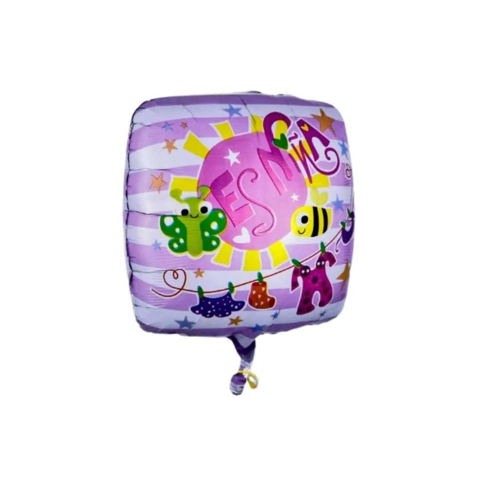 Globo Es Niña 45 Cm