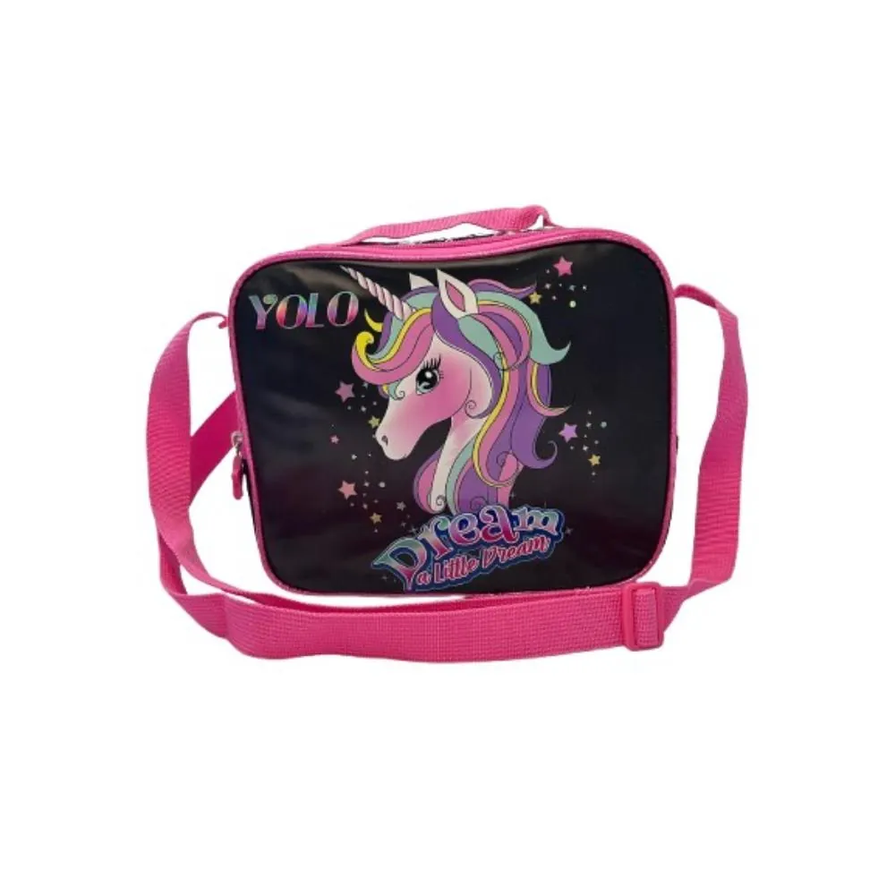 Lonchera Fucsia Unicornio