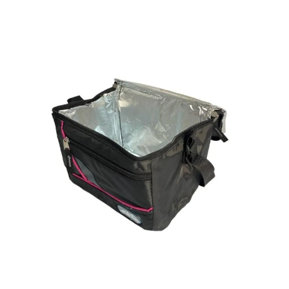 Lonchera Negra/Fucsia Polar