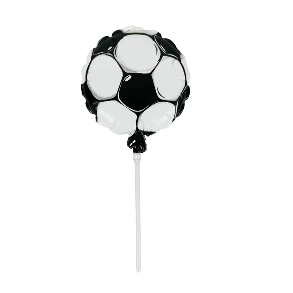 Vela Blanca De Balon De Fútbol