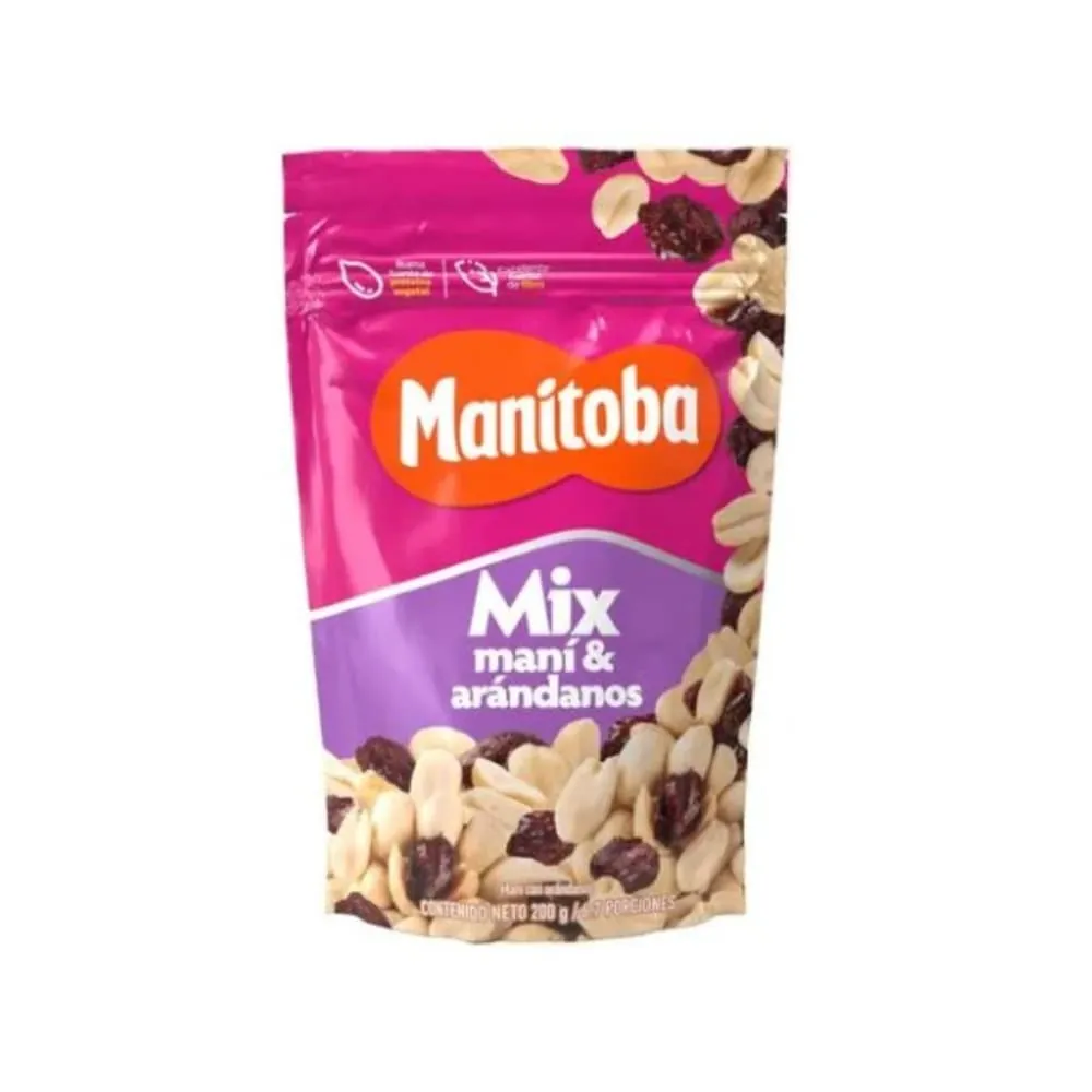 Mix Mani Y Arandanos Manitoba 200 Gr