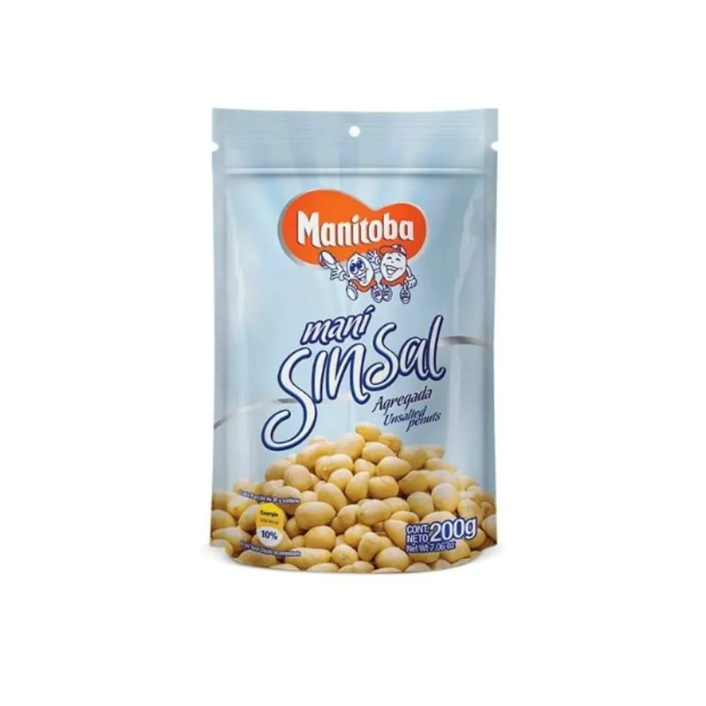 Mani Sin Sal Manitoba 200 Gr