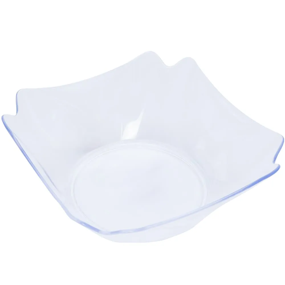 Bowl Transparente Floral 15 Cm