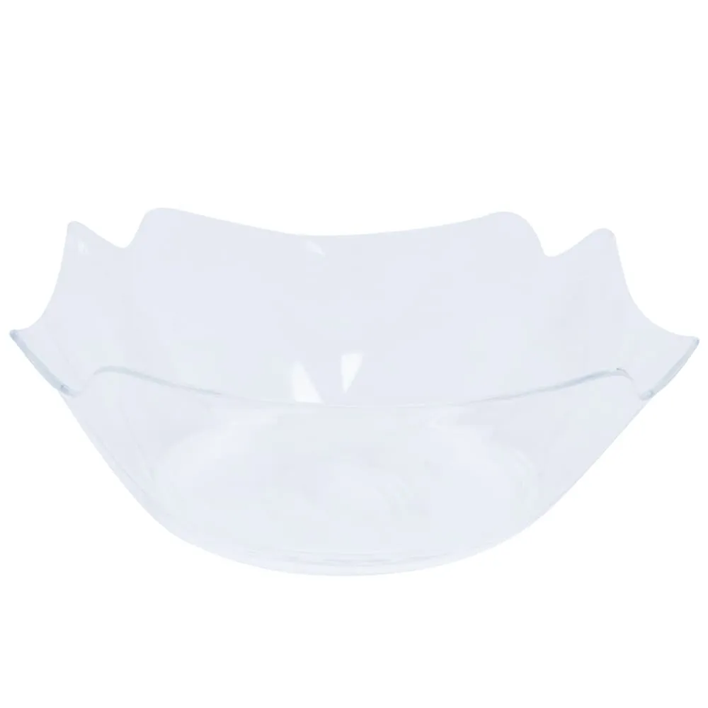 Bowl Transparente Floral 20 Cm