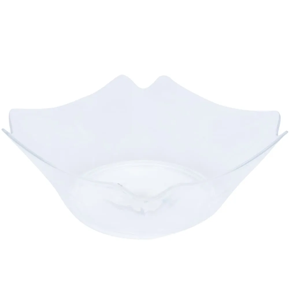 Bowl Transparente Floral 20 Cm