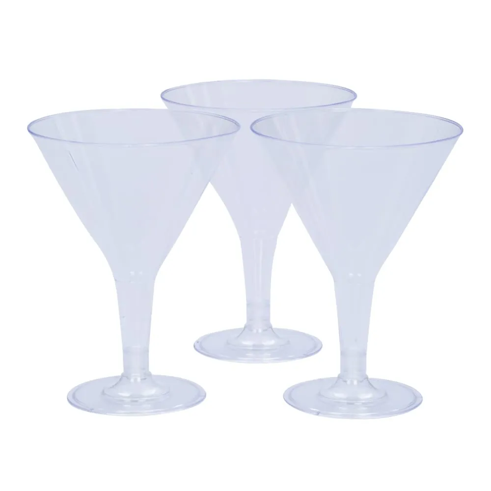 Copa Transparente Martini X20