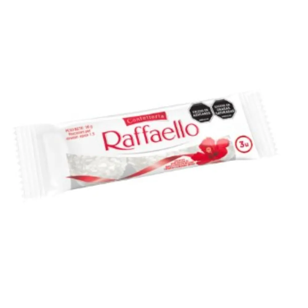 Chocolates Raffaello X3