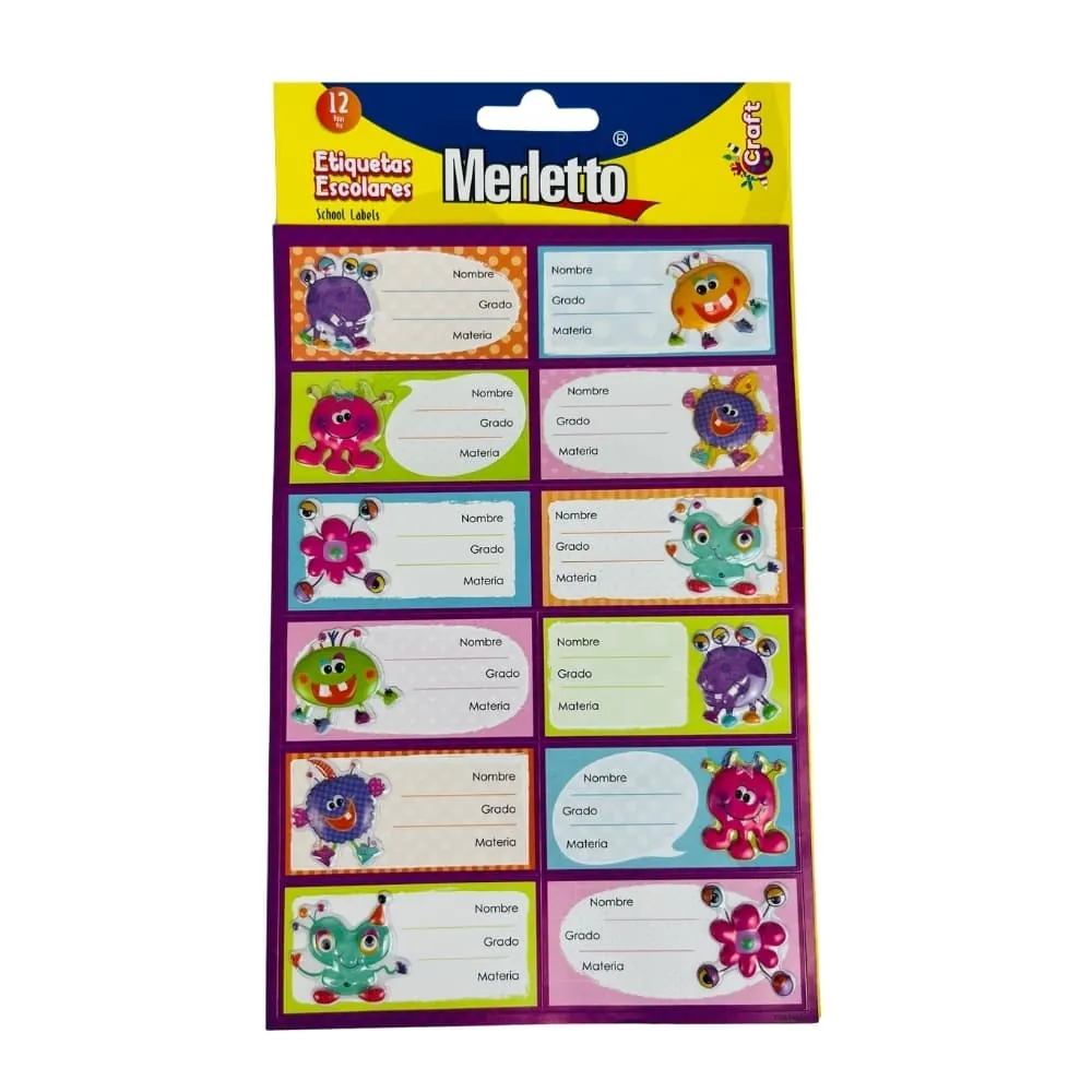 Sticker Cuadernos Niño Surtido