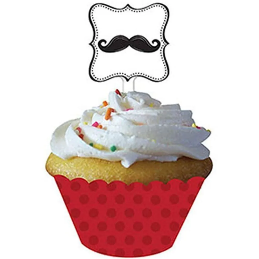 Molde Cup Cake Bigote