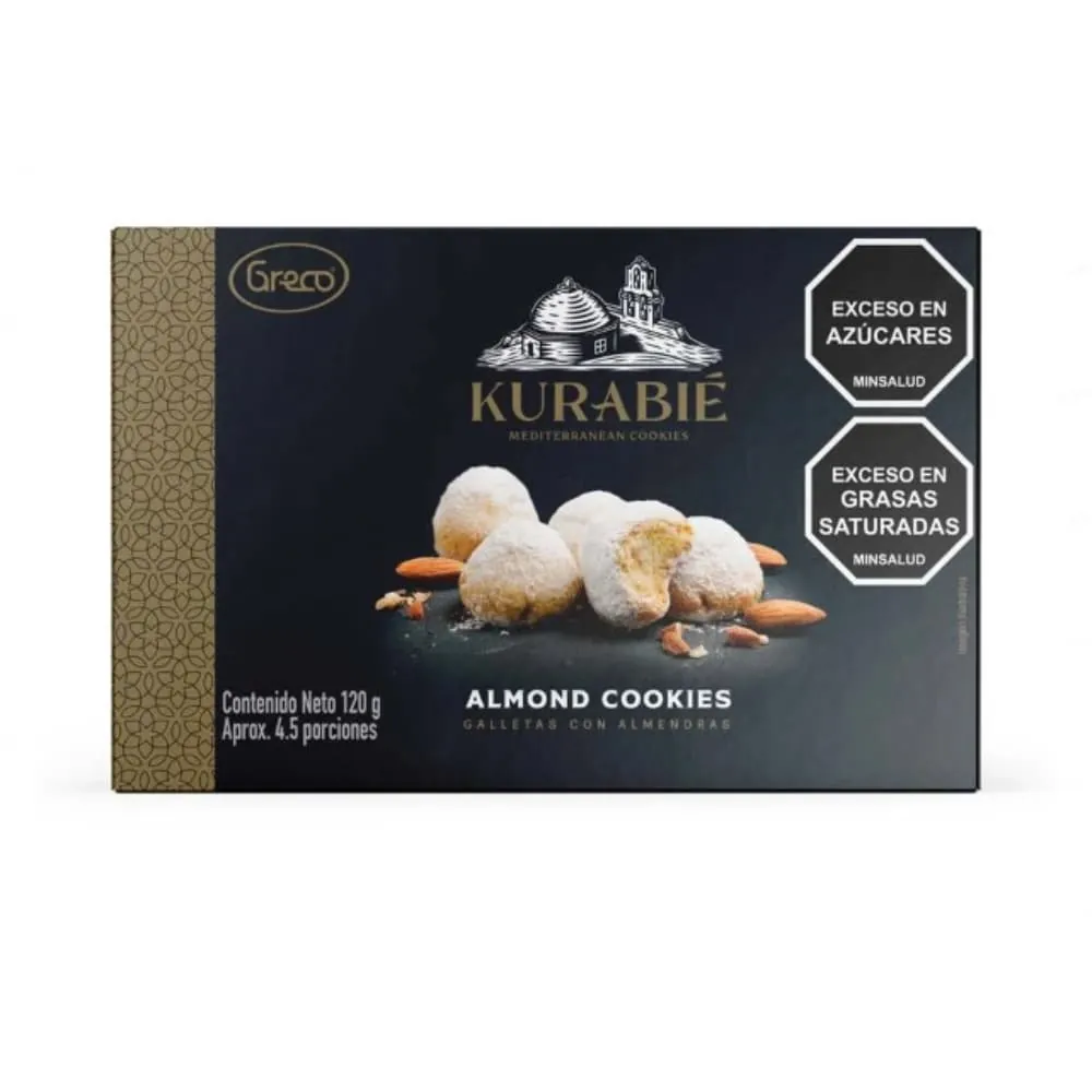 Galletas Kurabié Con Almendras 120 Gr