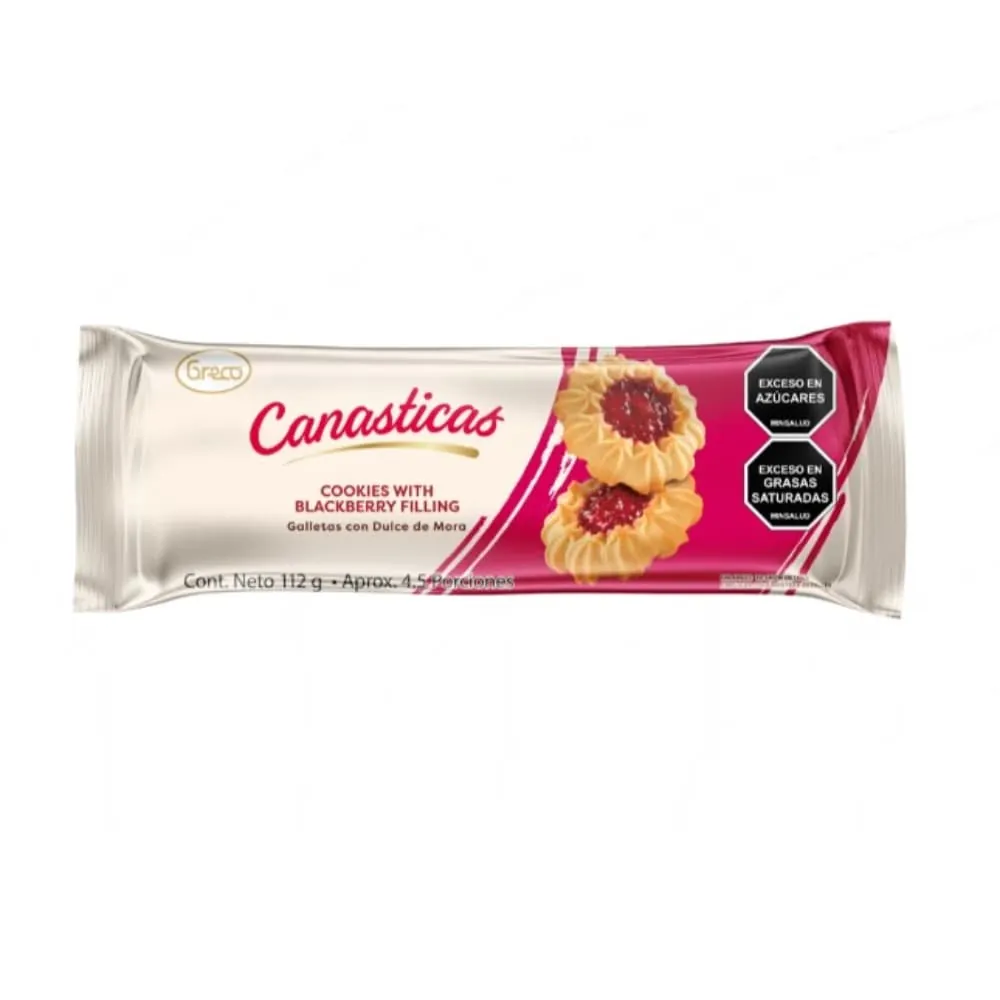 Galletas Canasticas Tartaleta 112 Gr