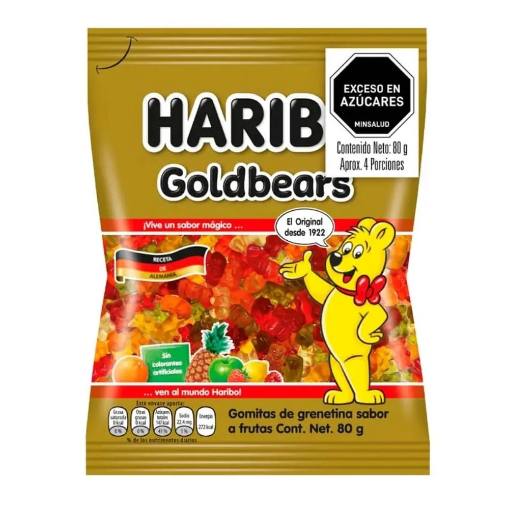 Gomas Goldbears Haribo 80 Gr