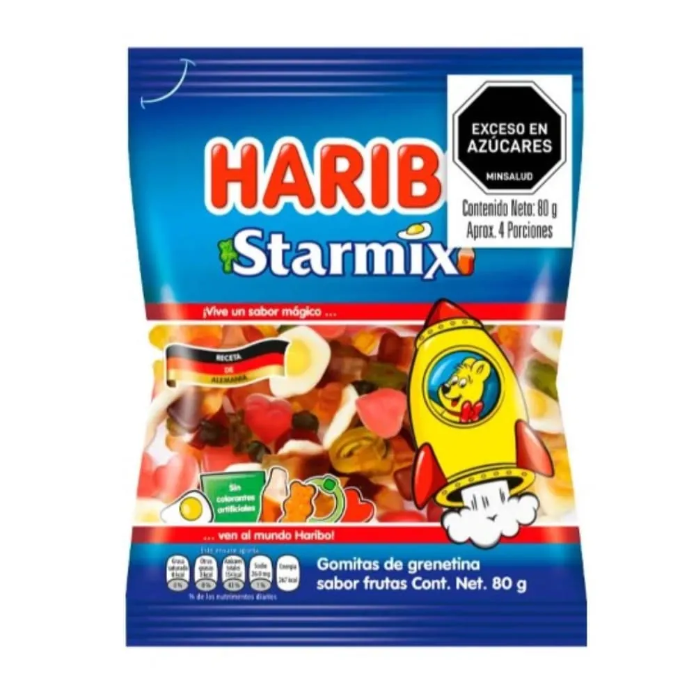 Gomas Starmix Haribo 80 Gr