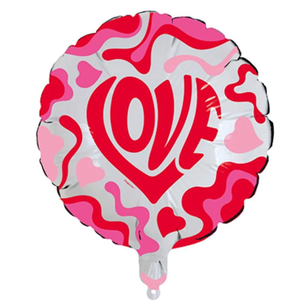Globo Metalizado Love 45 Cm
