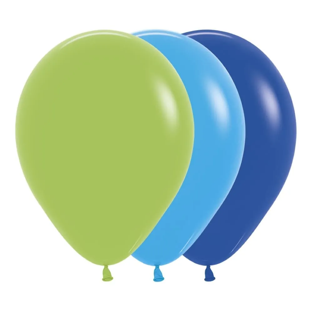 Globo Fiesta Fashion Surtido Niño R-12 X 12 Unidades