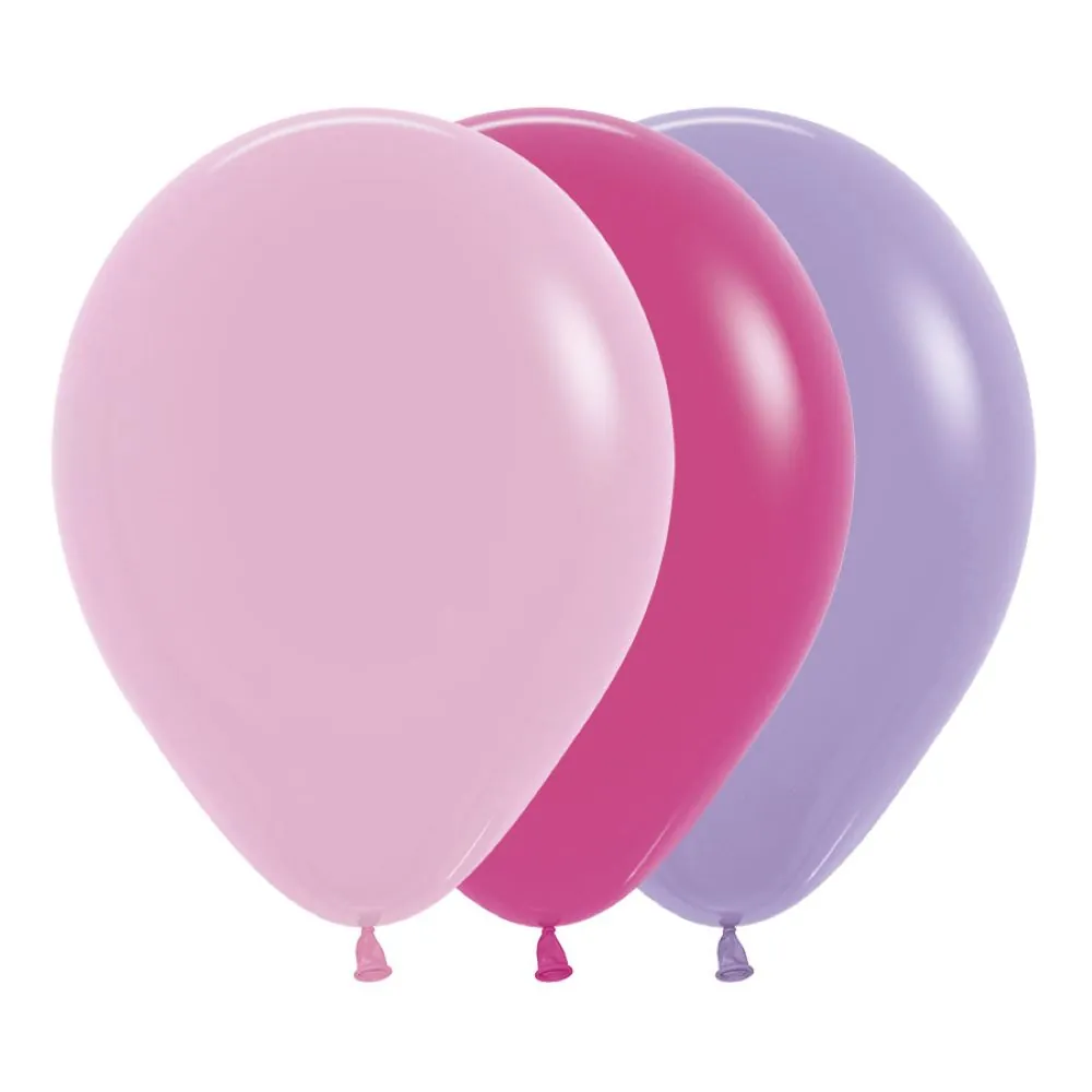 Globo Fiesta Fashion Surtido Ñiña R-12 X 12 Unidades