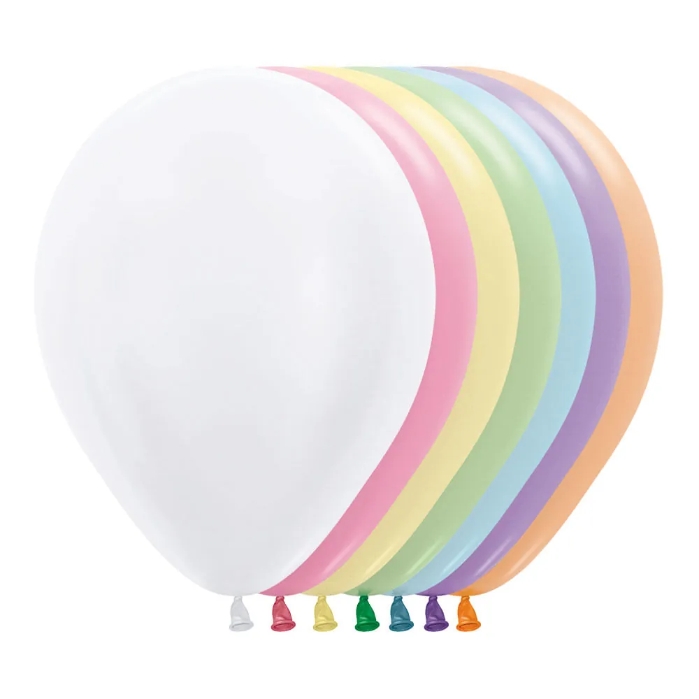 Globo Fiesta Satin Surtido R-12 X 12 Unidades