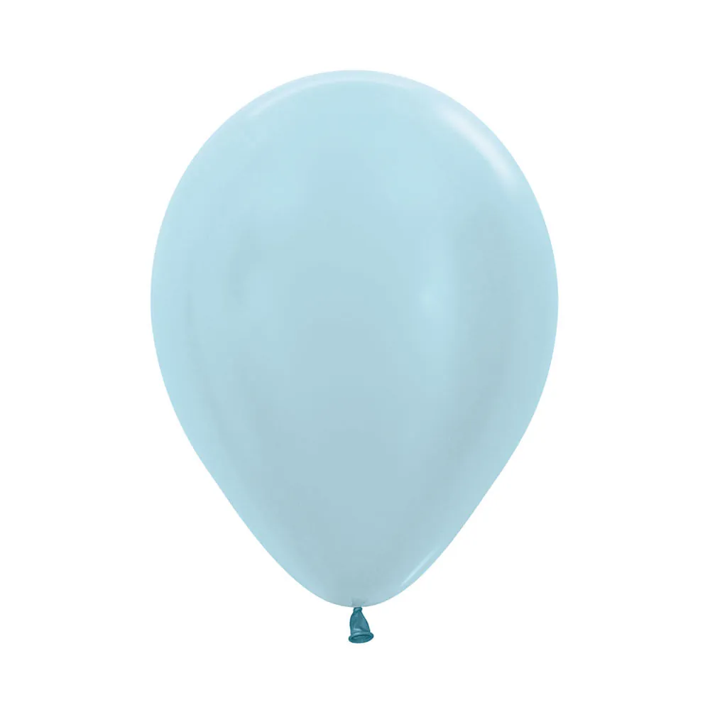 Globo Fiesta Satin Azul R-12 X 12 Unidades