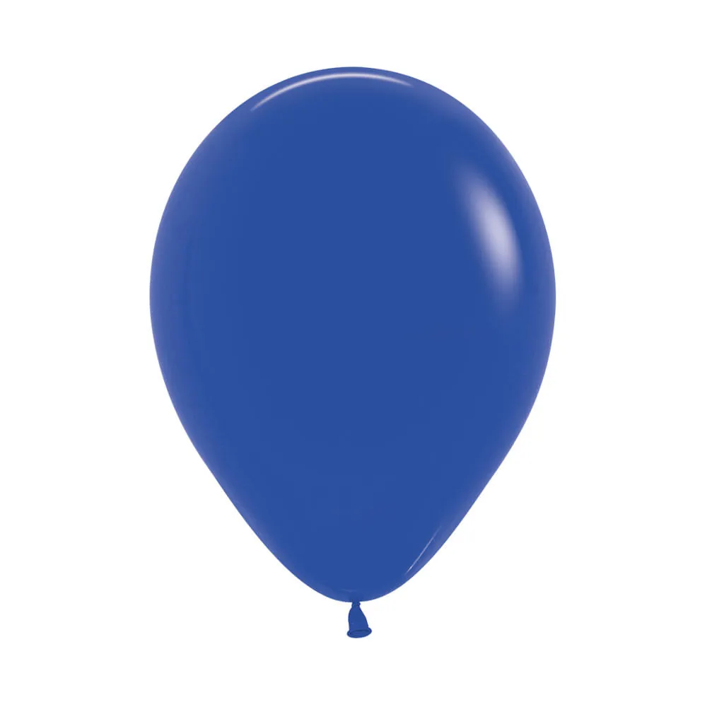 Globo Fiesta Fashion Azul Rey R-12 X 50 Unidades