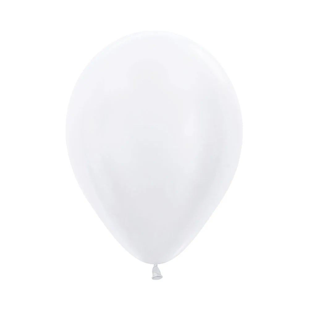 Globo Fiesta Satin Perla R-12 X 50 Unidades