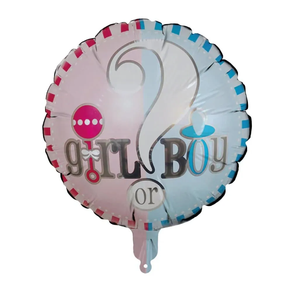 Globo Metalizado Boy And Girl 45 Cm
