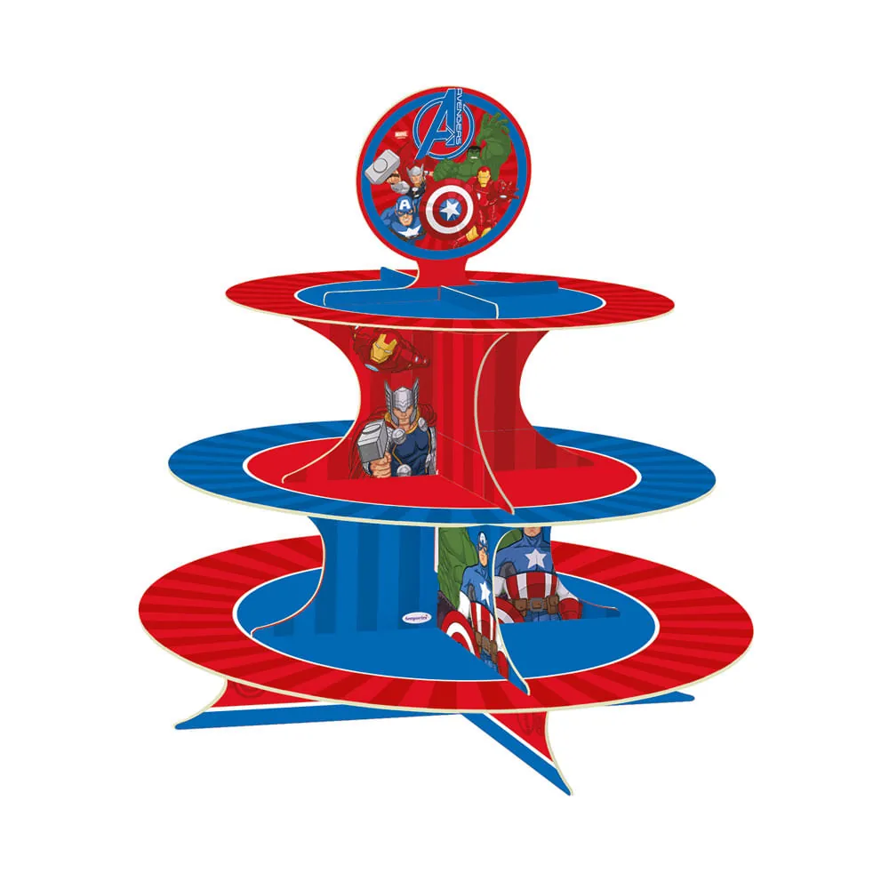 Torre Cupcakes Fiesta Avengers