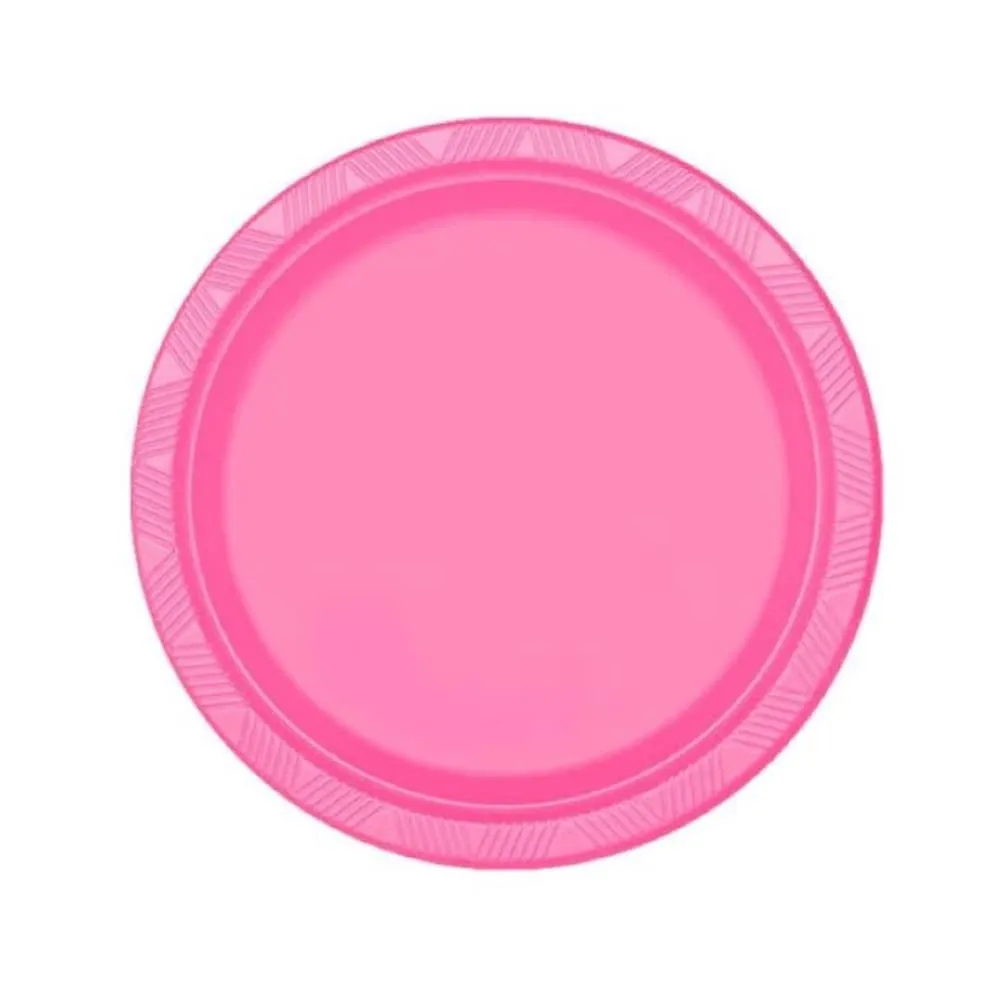 Plato Deluxe Oxo Pequeño Fucsia X10